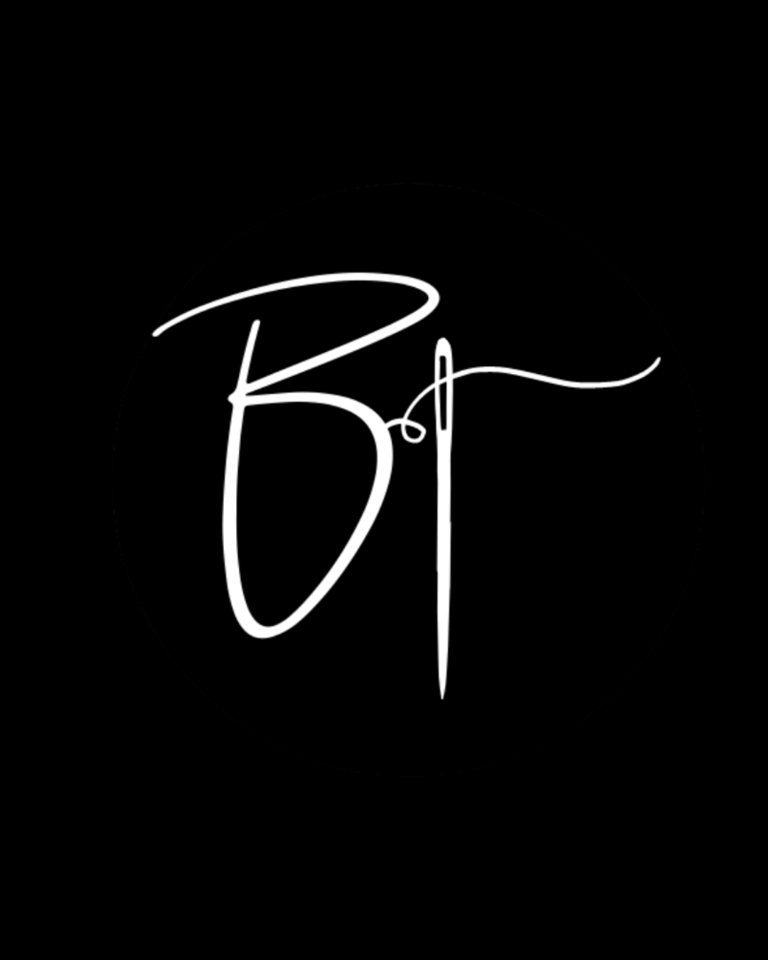 Stylized initials 'B' and 'T'